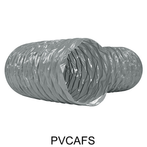 Воздуховод гибкий неизолирированный Ровен PVCAFS.M 254мм х 10м ПВХ