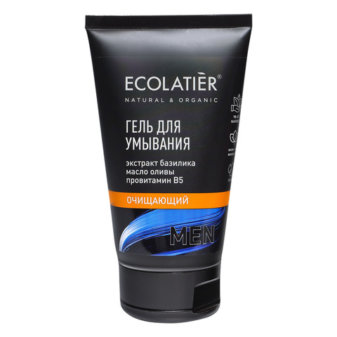 Ecolatier MAN Гель для умывания Очищающий,мужской 150 мл