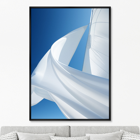 ArtNoMore - Репродукция картины на холсте The sail flying under the sky, No 1, 2024г.