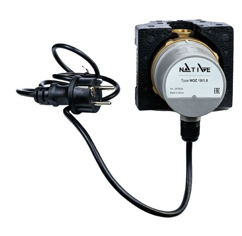 Купить Native-NOZ 15 Циркуляционный насос недорого со склада в Хабаровске, Якутске, Владивостоке, Южно-Сахалинске, Благовещенске