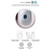 ArtCeram FLV007 01 00 ArtCeram FILE 2.0  Унитаз приставной ТУРБО СМЫВ THE.REEL, слив универсальный 37х52 см, с креплениями,  цвет белый глянец SANIGLAZE