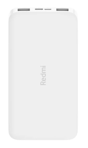 Аккумулятор Xiaomi Redmi Power Bank 10000 mAh (белый)