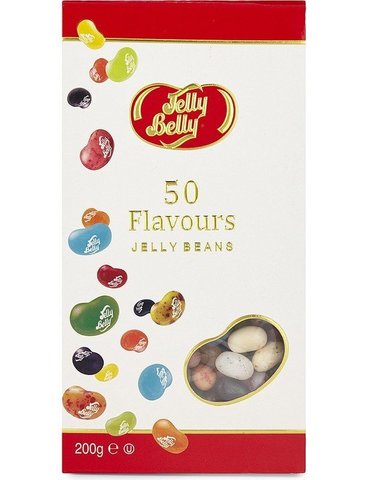 Jelly Belly 50 flavours Джелли Белли 50 вкусов 200 гр