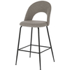 Полубарный стул Mahalia 63 см светло-серый