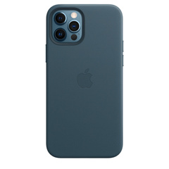 iPhone 12 | 12 Pro Leather Case with MagSafe Baltic Blue