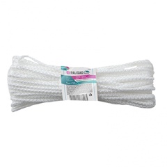 Шнур хозяйственно-бытовой с сердечником 5,0мм белый (моток 15м)