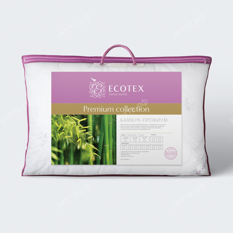Подушка Ecotex Бамбук (50*70 см) - Купить