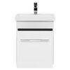 Aquanet 254069 Тумба с раковиной Августа 50 (Moduo Slim) цв. белый (254069)