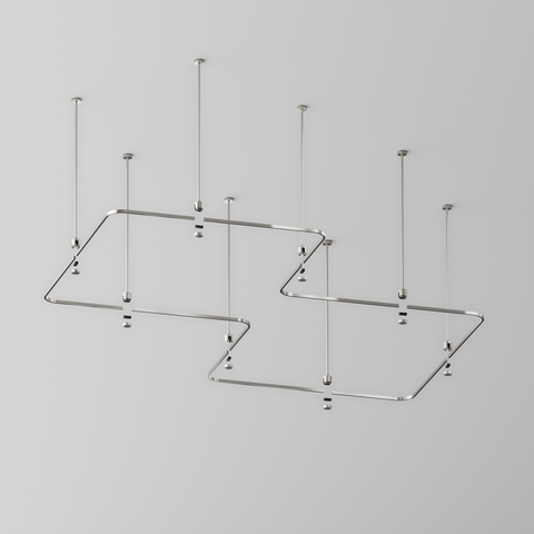 Радиусный коннектор для шинопровода Maytoni FLARITY TRX154-RC80-PT