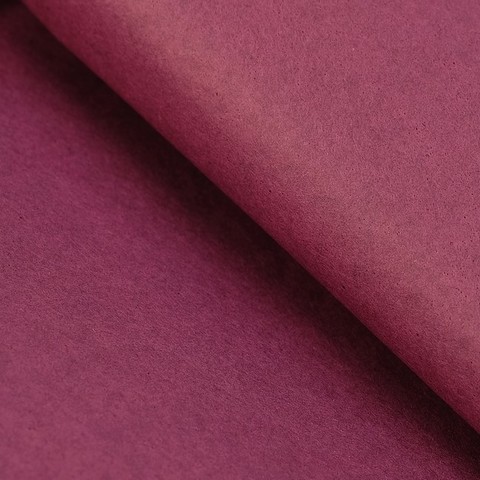 Бумага упаковочная тишью, бордовый, 50*66 см