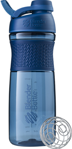 Картинка шейкер Blender Bottle sportmixer tritan twist cap 828 Navy - 1