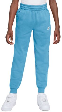 Спортивные брюки для девочки Nike Kids Club Fleece Jogger - aquarius blue/white