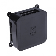 Корпус DesignSpark ABS Case для Raspberry Pi 3 B/B+ , встроенное крепление VESA (100х100мм), цвет черный (136-0232)(136-0233) {40} 136-0233 (136-0232)