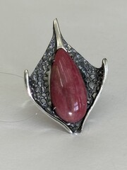 Манта (кольцо из серебра)