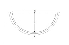 Каркасы для бюстгальтера Arta-F Тип 15 (балконет)