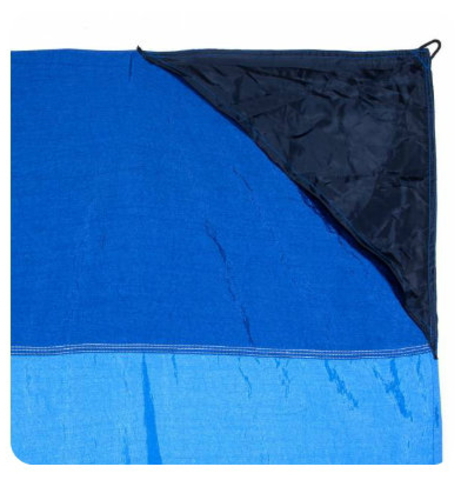 Картинка пляжное покрывало Ticket to the Moon Beach Blanket Blue/Yellow - 2