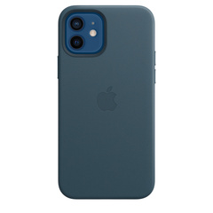 iPhone 12 | 12 Pro Leather Case with MagSafe Baltic Blue
