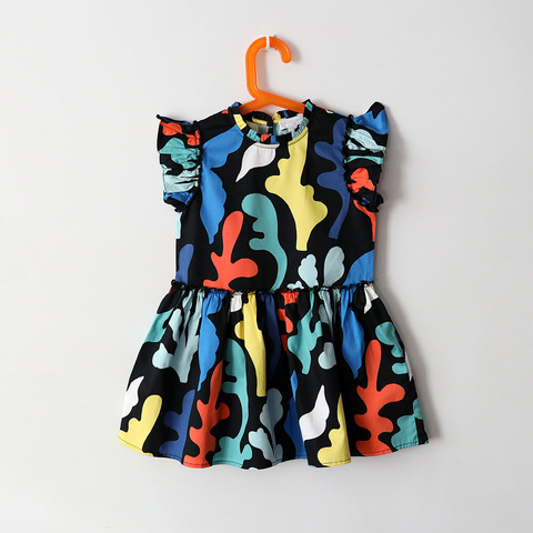 Платье Stella McCartney Kids Seaweed Black