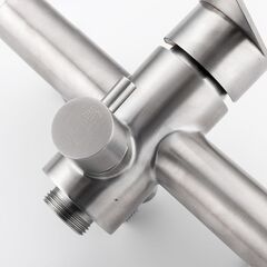 Смеситель для ванны, Frap, с картриджем, нерж, F2248