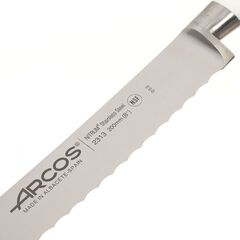 Нож кухонный Arcos, Riviera Blanca, для хлеба, кован сталь, 20 см, рук пласт, 231324W