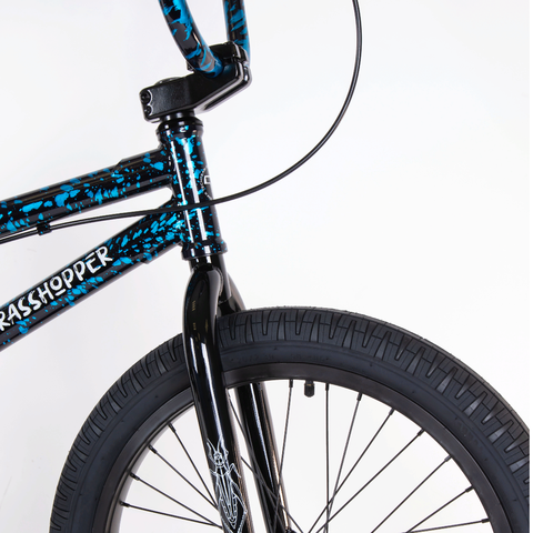 Велосипед BMX Tech Team GRASSHOPPER сине-черный