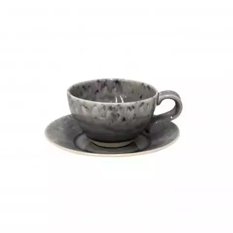 Чайная пара 250мл Costa Nova Madeira серая