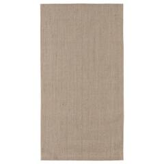 Безворсовый ковер IKEA VODSKOV (ВОДСКОВ), Джут / Сизаль, Светло-серый, 80х150 см