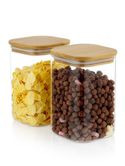 Банки для хранения, 1000 мл, 2 шт .