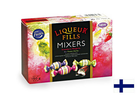 Шоколадные конфеты с алкогольными коктейлями Liquer Fills, 150г