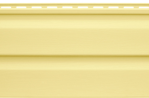 Виниловый сайдинг Альта Профиль Канада Плюс желтый 3660х230 мм