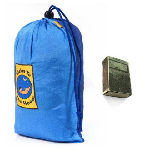 Картинка пляжное покрывало Ticket to the Moon Beach Blanket Blue/Yellow - 3