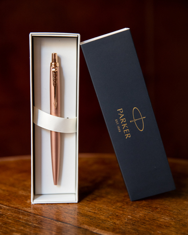 Шариковая ручка Parker Jotter Monochrome XL SE20 Pink Gold PGT123