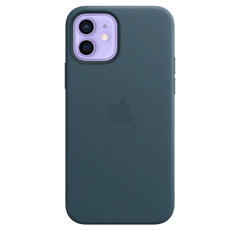 iPhone 12 | 12 Pro Leather Case with MagSafe Baltic Blue