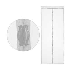 Москитная сетка на дверь Рыжий кот Капутомоскито Птички, на магнитах, 0,9 x 2,2 м, белая, 231880