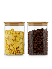 Банки для хранения, 1000 мл, 2 шт .