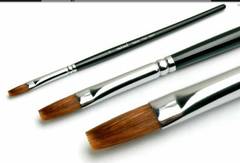 RuNail Кисть для акрила Sable Flat NCF №7