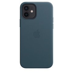 iPhone 12 | 12 Pro Leather Case with MagSafe Baltic Blue