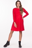 Платье для беременных и кормящих 11749 красный