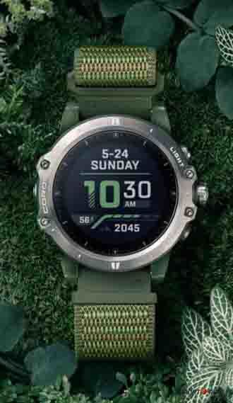 Нейлоновый ремешок Coros Vertix Green