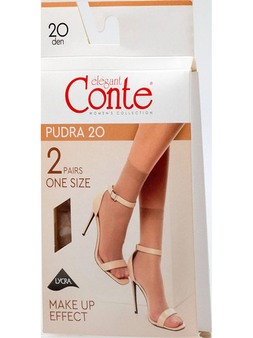 Носки с эффектом пудры Pudra 20 (2 пары) Conte