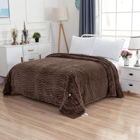 Плед 210х230 Sofi De MarkO Климентина коричневый