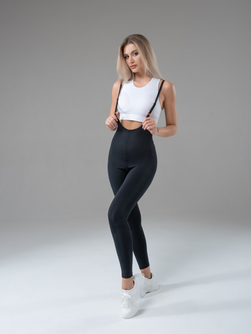 Flam Unitard, Matte, Black