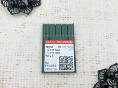 Иглы промышленные, для плоскошовных машин, 70/10 UY 128 GAS FFG/SES, 10 игл