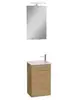 Vitra 67089 Комплект мебели, 40 см, с дверцами,  (тумба, раковина, зеркало), цвет золотой дуб