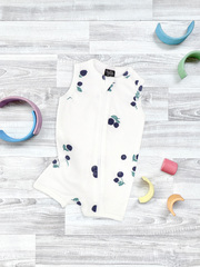 Песочник без рукавов Mjölk Sleep and Play Голубика