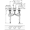Hansgrohe Vivenis 75033670 Смеситель для раковины, черный матовый
