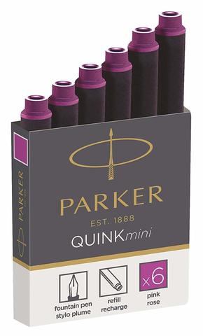 Картридж с чернилами Parker Quink MINI Z17, Pink (S0767260)