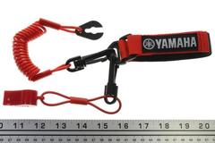 Стоп-шнур Yamaha с неопреновым браслетом, красный