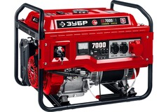Генератор бензиновый ЗУБР СБ-7000Е-3 - [6.5 кВт / 380V] трехфазный
