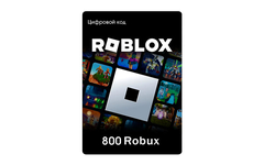 Карта пополнения Roblox: 800 robux [Цифровая версия] (для ПК, цифровой код доступа)